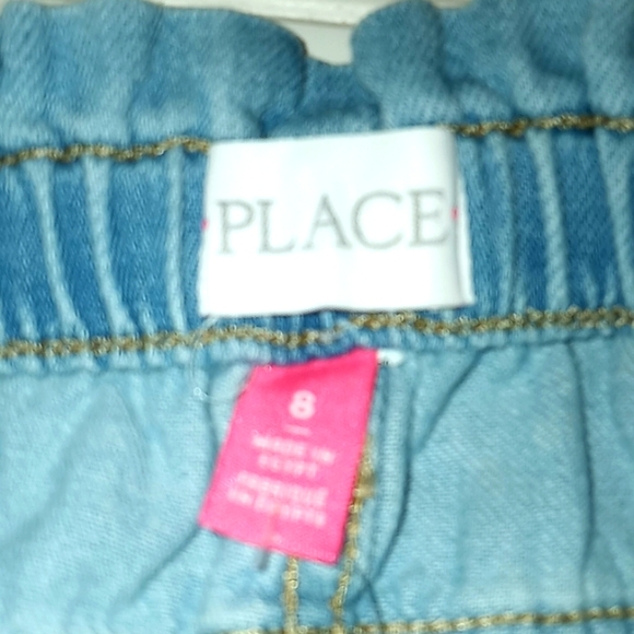 TCP Blue Denim Shortie Shorts-Size 8 - Picture 5 of 9